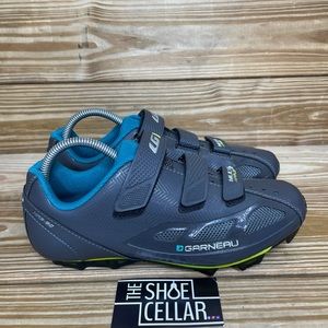Garneau Womens 41 Multi Air Flex Cycling Shoes Adjustable Straps NEW